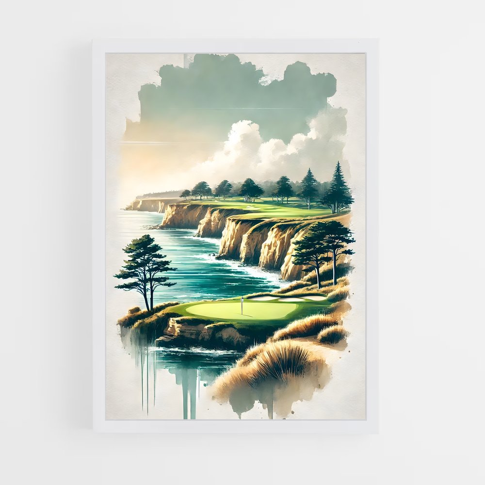 Poster Fairway to Paradise – affiche Golf (vue 3)